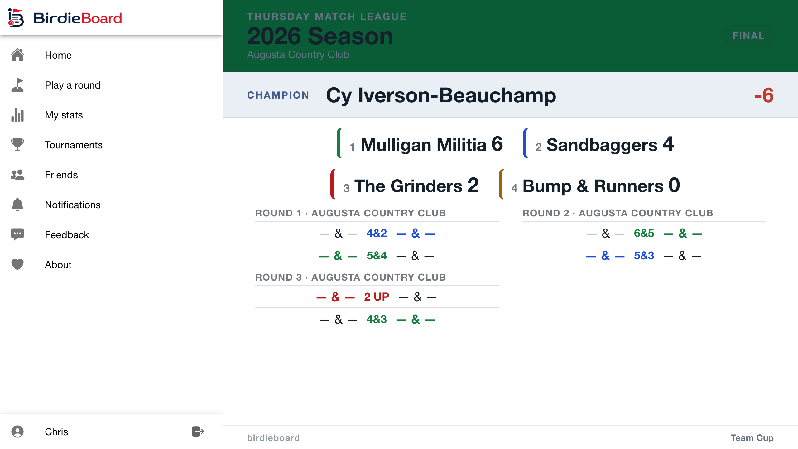 Run your own Ryder Cup — Put it on the TV